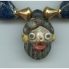 Perles  "têtes". Perles anciennes. Antique or ancient beads.