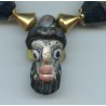 Perles  "têtes". Perles anciennes. Antique or ancient beads.