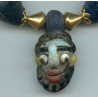 Perles  "têtes". Perles anciennes. Antique or ancient beads.