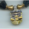 Perles  "têtes". Perles anciennes. Antique or ancient beads.