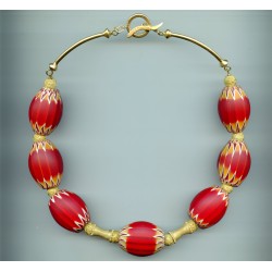 Perles  "chevron". chevron beads.