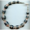 Perles Chevron en terre cuite du Cameroun.