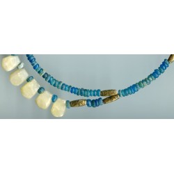 Perles "Nila". Perles anciennes. Antique or Ancient Beads.