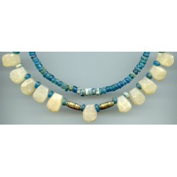 Perles "Nila". Perles anciennes. Antique or Ancient Beads.