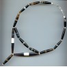 Perle en agate d' Idar-Oberstein, des années 1950.