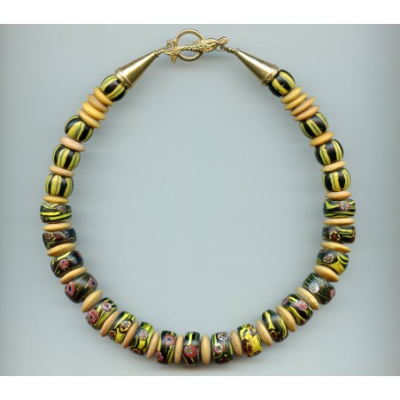 Perles vénitiennes "Millefiori". Venetian beads "Millefiori"