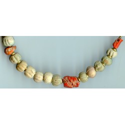 Perles en Faïence Persane ou Egyptienne. Antique or Ancient Beads.