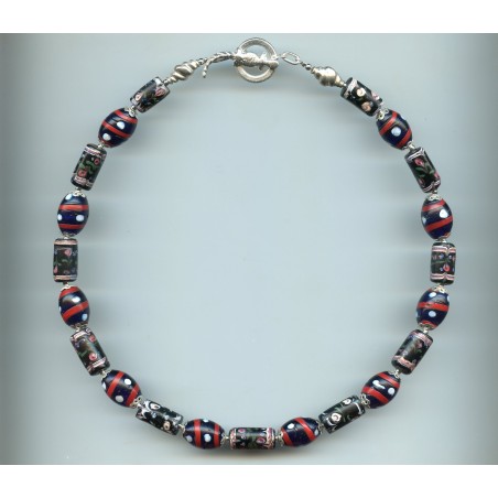 Perles vénitiennes "Fancy".  Venetian Glass Beads