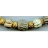 Perles en Faïence Persane. Perles anciennes. Antique or Ancient Beads.