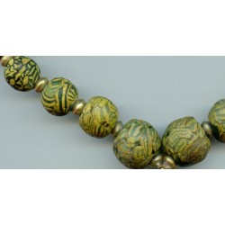 Pseudo "Morfia". Perles anciennes. Antique or Ancient Beads.