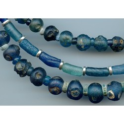 Perles Ocellées. Perles anciennes. Antique or ancient beads.