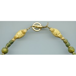 Pseudo "Morfia". Perles anciennes. Antique or Ancient Beads.