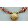 asian2293 - Petits pendentifs en pâte de verre