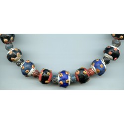 asian2278 - Perles Indonésiennes décorées