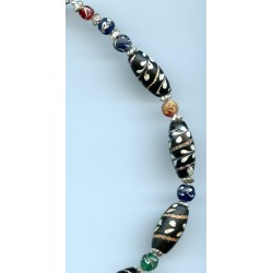 Perles vénitiennes ou "Lewis & Clark".Venetian Glass Beads