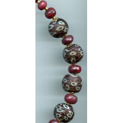 asian2270 - Perles Indonésiennes mosaïquées