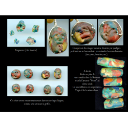 asian1357 - Perles "Visage"