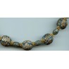 asian2186 - Perles ocellées bleues