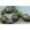 asian2186 - Perles ocellées bleues