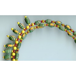 asian1727 - Perles mosaïquées,