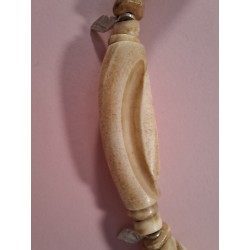 Perles en coquillage, trouvées en R.D.C. Shell bead