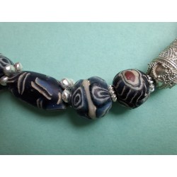 Perles anciennes  "Hamada". Ancient beads.