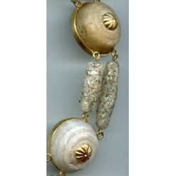 Fusaïoles de Bactriane en albâtre (200 avant J.C.)