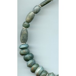 Perles en jaspe. Jasper beads.