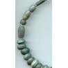 Perles en jaspe. Jasper beads.