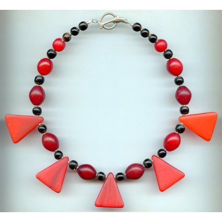 perles de bohème loubia et triangle