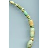 Perles en amazonite. Amazonite beads