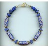 ancie2265 - Perles "Millefiori" et Lapis lazuli