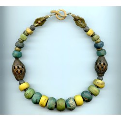 Perles "Hébron". Perles anciennes. Antique or Ancient Beads.