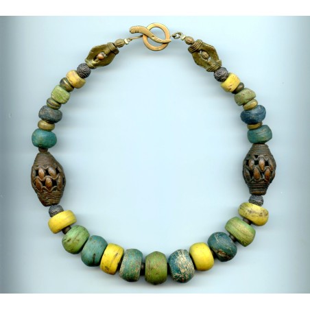 Perles "Hébron". Perles anciennes. Antique or Ancient Beads.