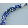 Perles "chevron" des années 1850. "Chevron" beads