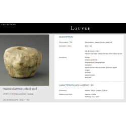 Perles Sceaux En Albâtre Trouvées en Afghanistan.