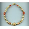 Perles en Faïence Persane ou Egyptienne. Antique or Ancient Beads.