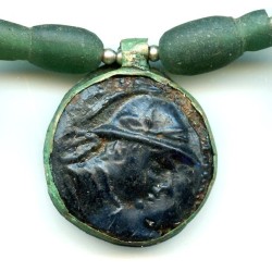 antic2335 - Perles en verre romain