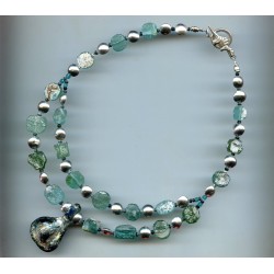 antic2338 - Perles en verre Romain