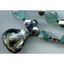 antic2338 - Perles en verre Romain