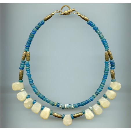 Perles "Nila". Perles anciennes. Antique or Ancient Beads.