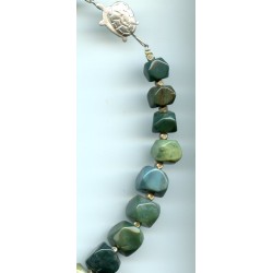 perles millénaires "Cornerless" en jaspe