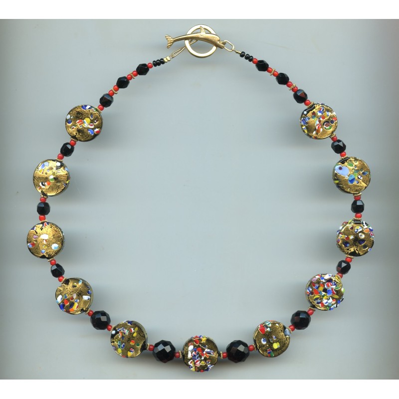 ancie2276 - Perles de Murano et Or 24 carats