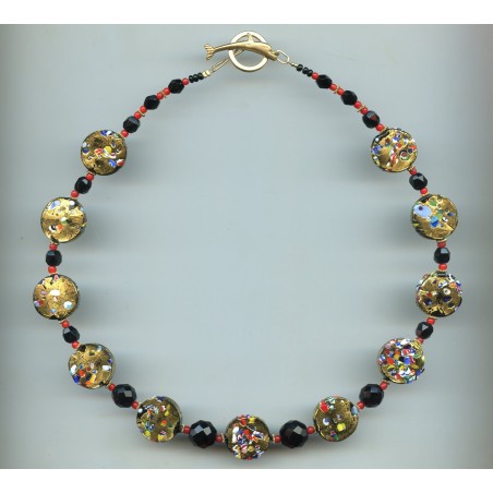 ancie2276 - Perles de Murano et Or 24 carats