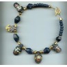 Perles  "têtes". Perles anciennes. Antique or ancient beads.