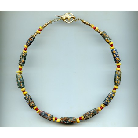 Perles Mosaïquées du 1er millénaire. Ancient beads.