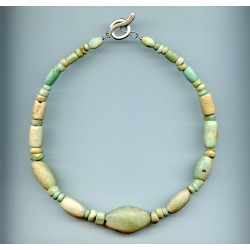 Perles en amazonite. Amazonite beads