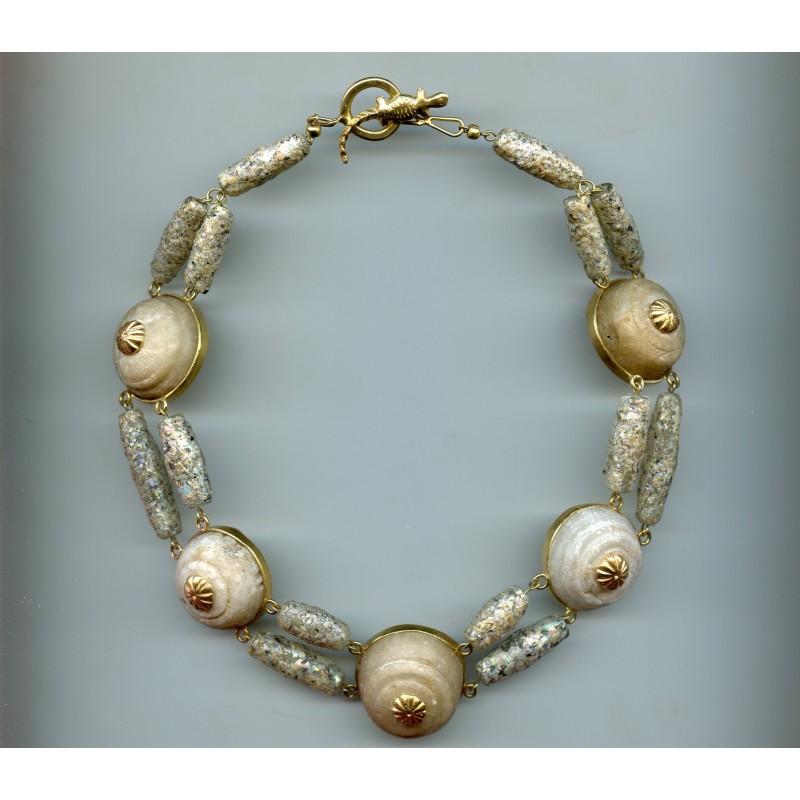 Fusaïoles de Bactriane en albâtre (200 avant J.C.)