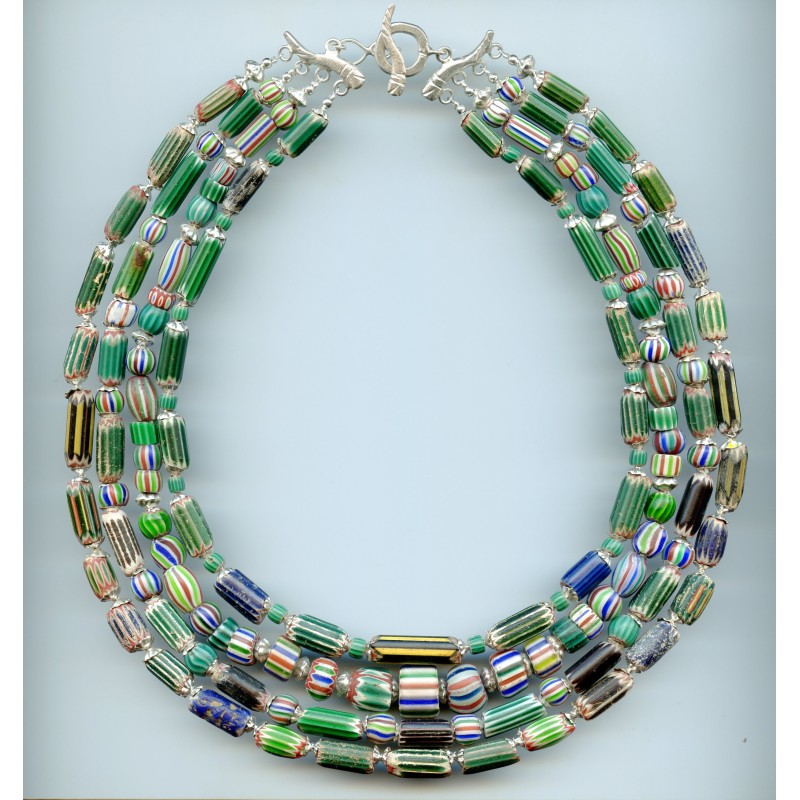 Perles "Chevron". Chevron beads