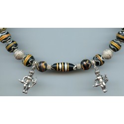 Perles vénitiennes "Fancy".  Venetian Glass Beads